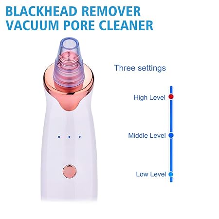 Electric Facial Blackhead Remover Vacuum Pore Cleaner Acne Cleanser Black Spots Removal Face Nose Deep Cleaning Tools Dropship