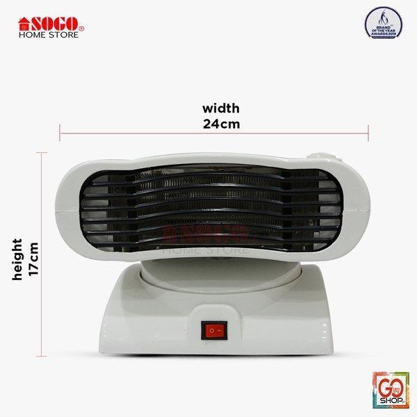 Portable Electric Heater for Home Cinema - 500W, 1 Pc