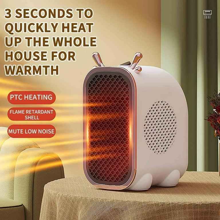 Portable Electric Heater - 800W - 1 Pc - Energy Efficient Heating