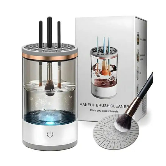 Makeup brush cleaning machine