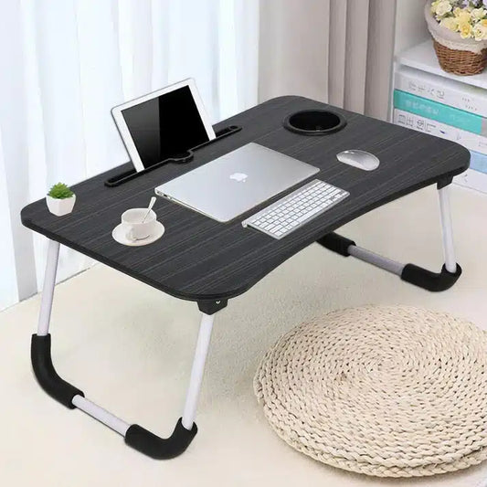 Modern Folding Laptop Table – Multi-Purpose Desk for Study, Bed, Writing, and Work